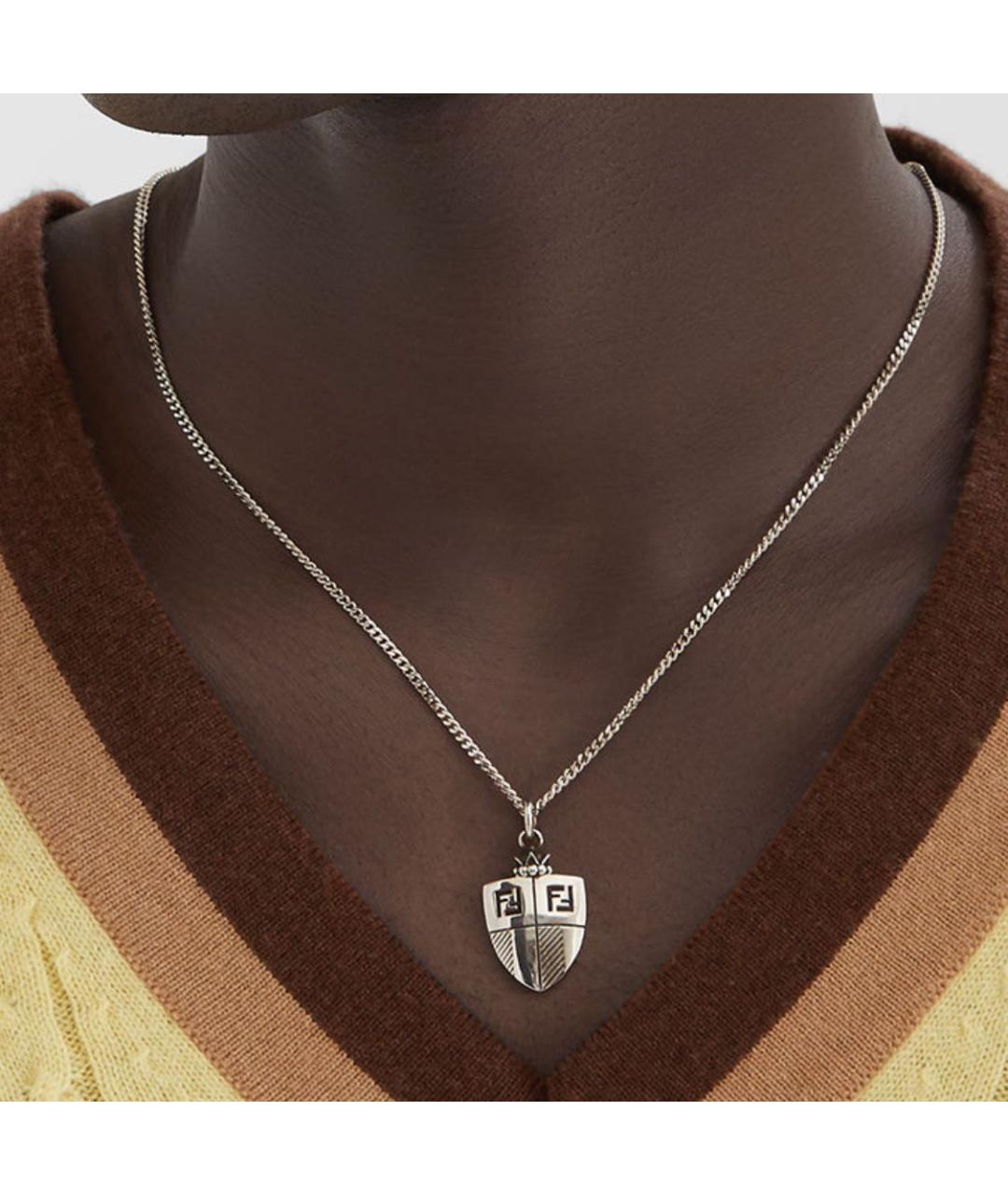 FENDI Латунная подвеска, фото 3