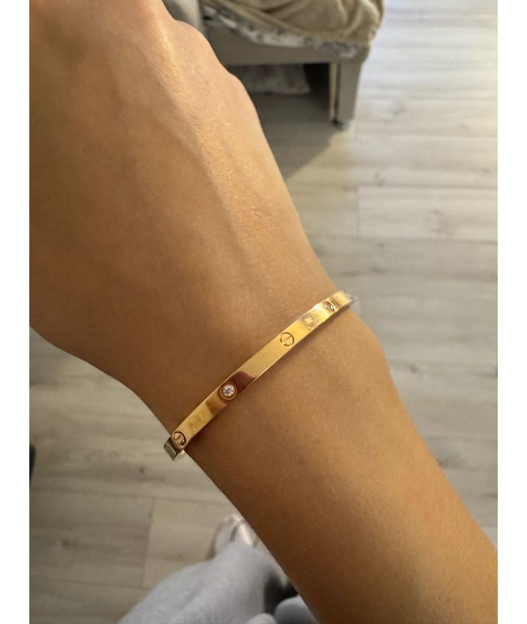 CARTIER Золотой браслет из розового золота, фото 3