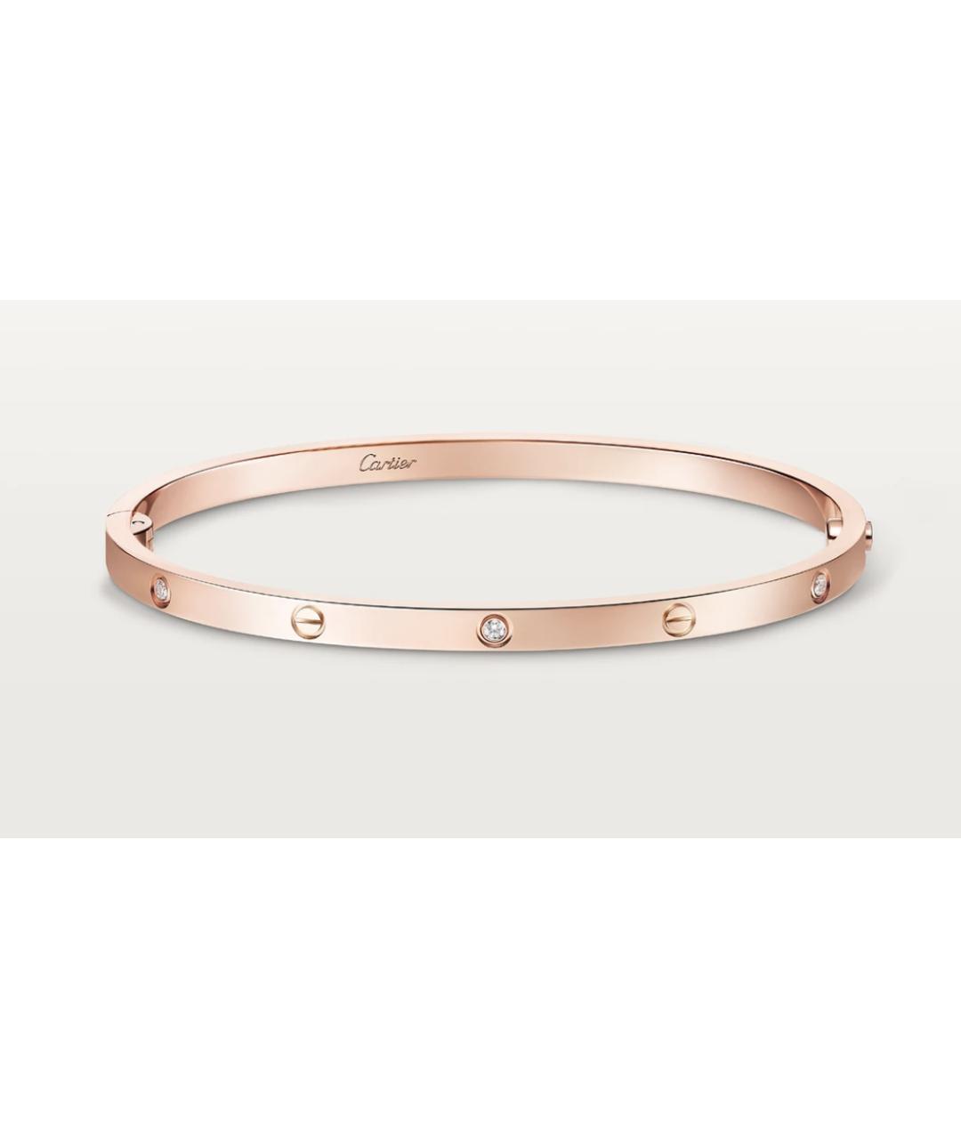 CARTIER Золотой браслет из розового золота, фото 6