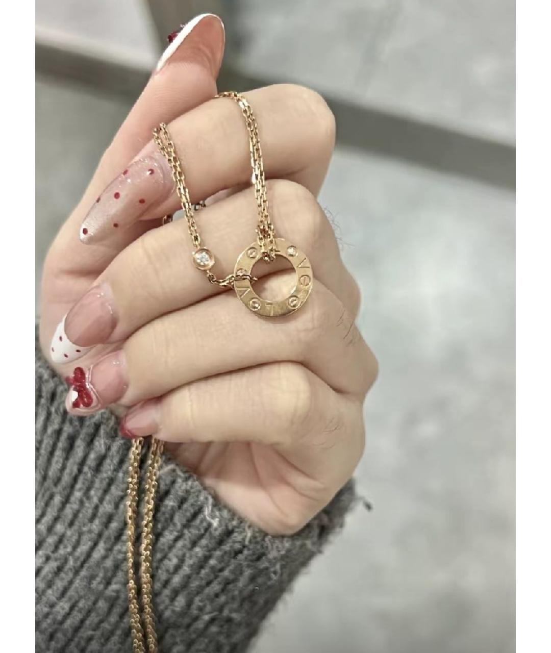 CARTIER Золотая подвеска, фото 6