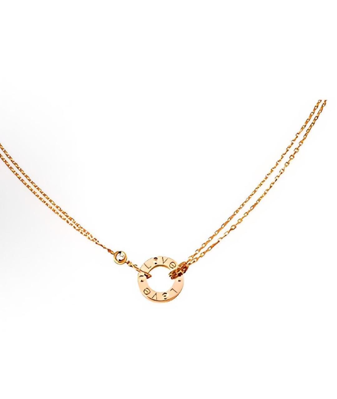 CARTIER Золотая подвеска, фото 10