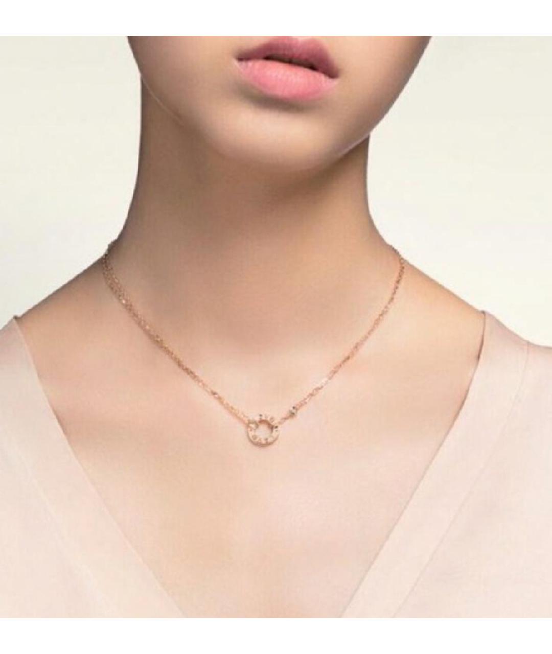 CARTIER Золотая подвеска, фото 3