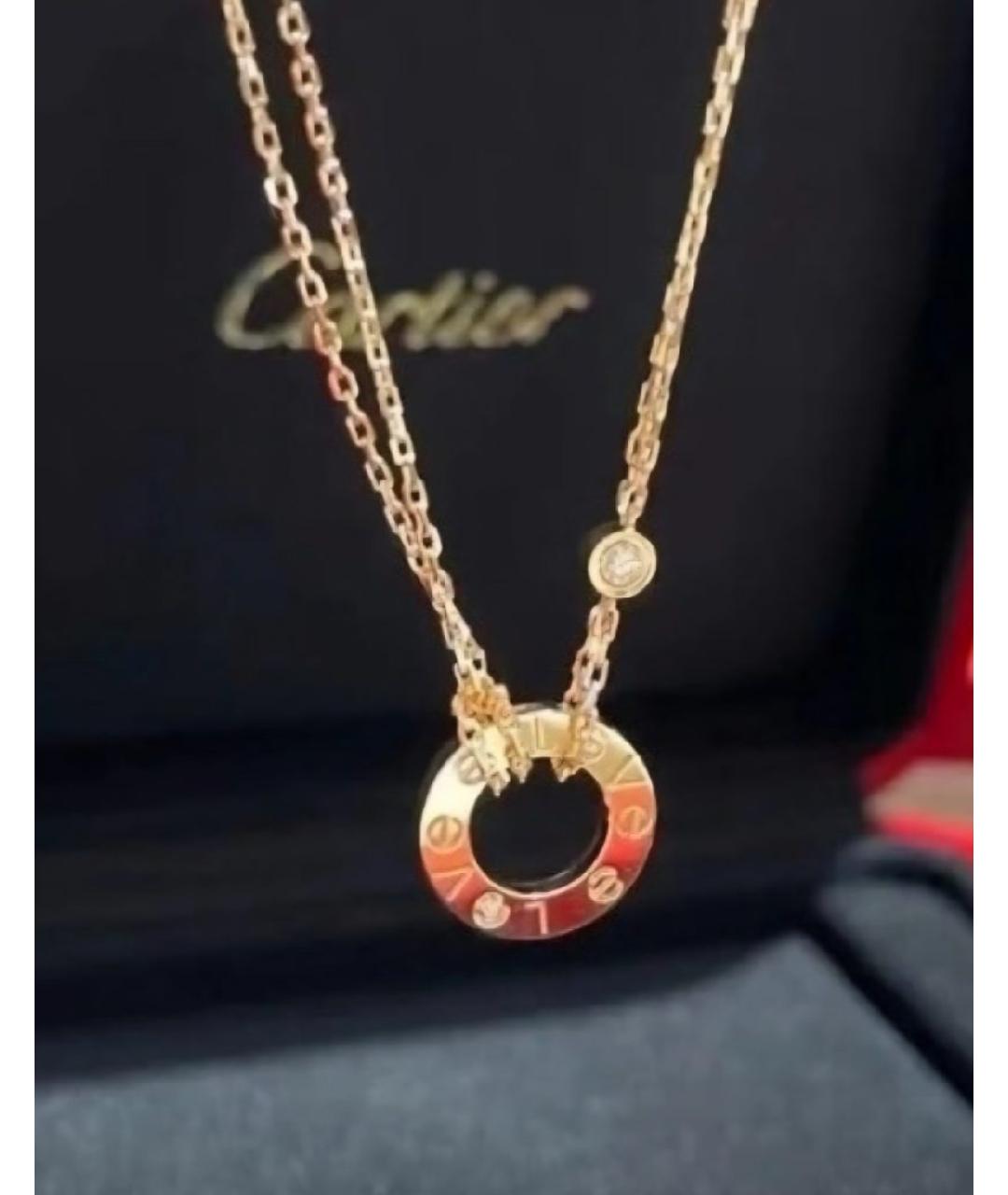 CARTIER Золотая подвеска, фото 9
