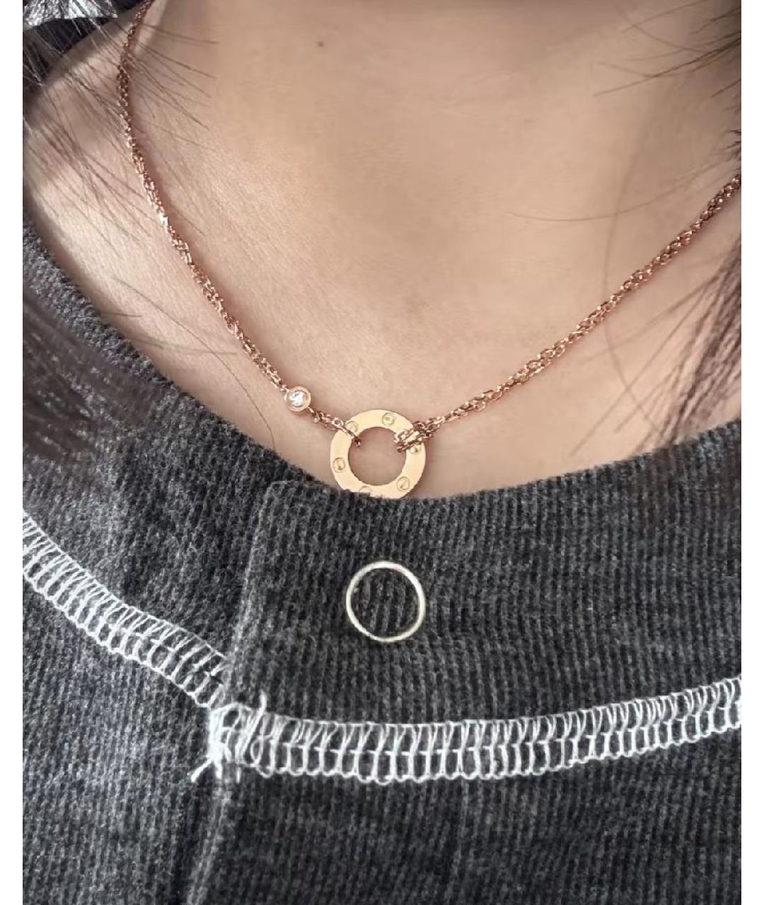 CARTIER Золотая подвеска, фото 4