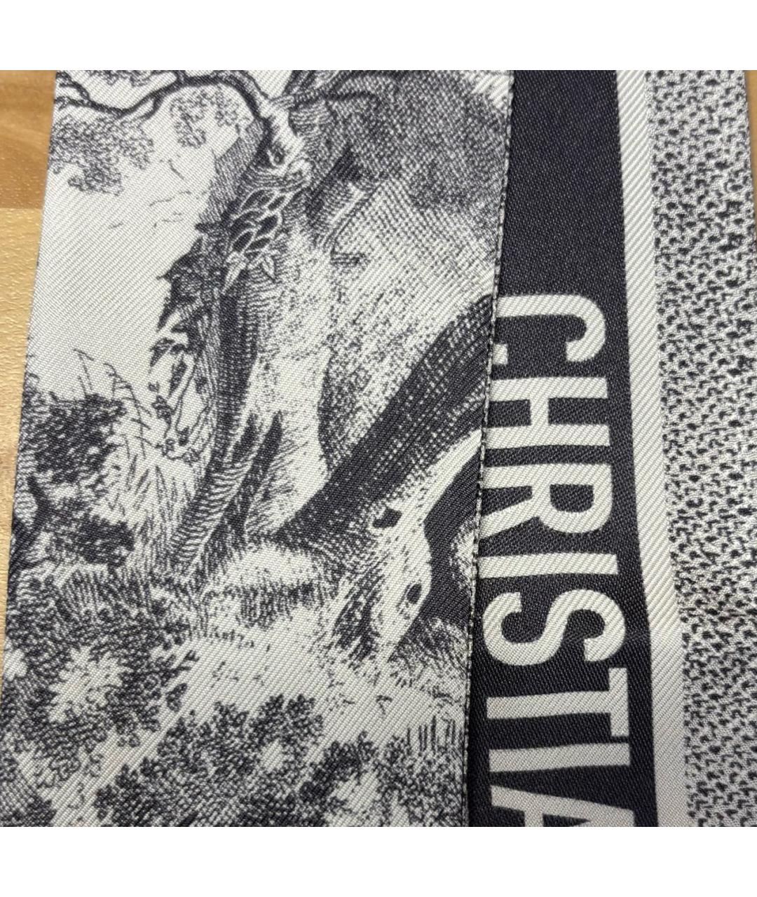 CHRISTIAN DIOR Серая повязка, фото 2