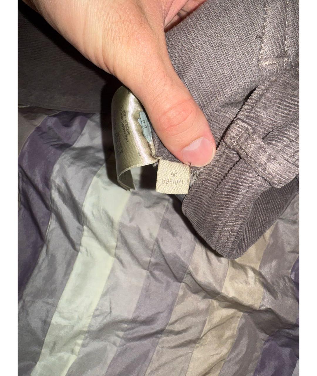 BURBERRY Бежевые хлопко-эластановые джинсы слим, фото 5