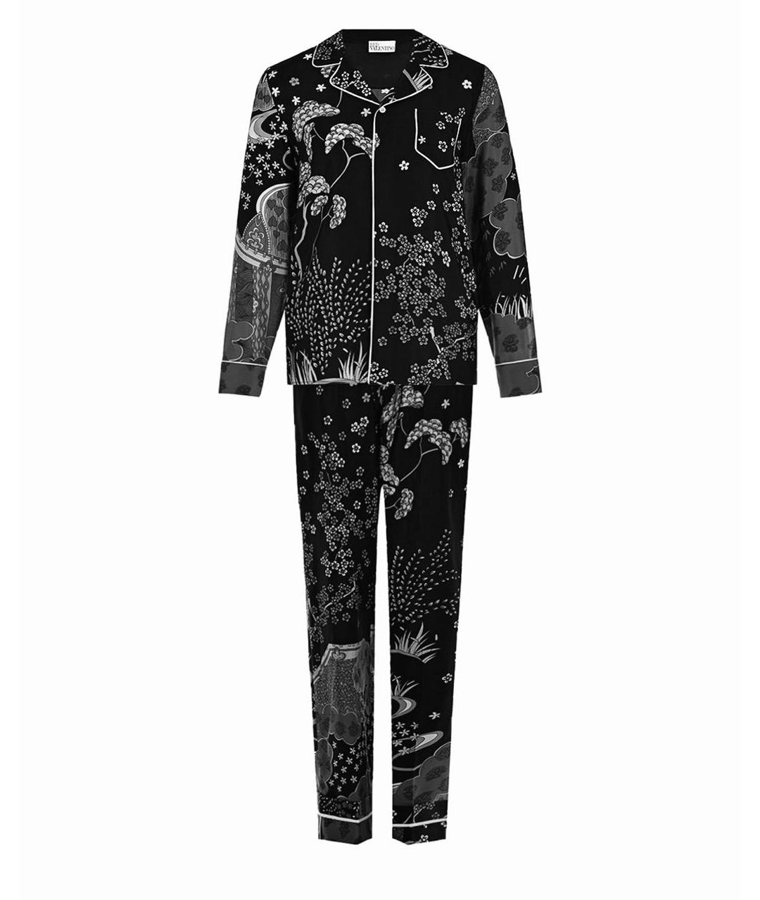 RED VALENTINO Белый шелковый костюм с брюками, фото 9
