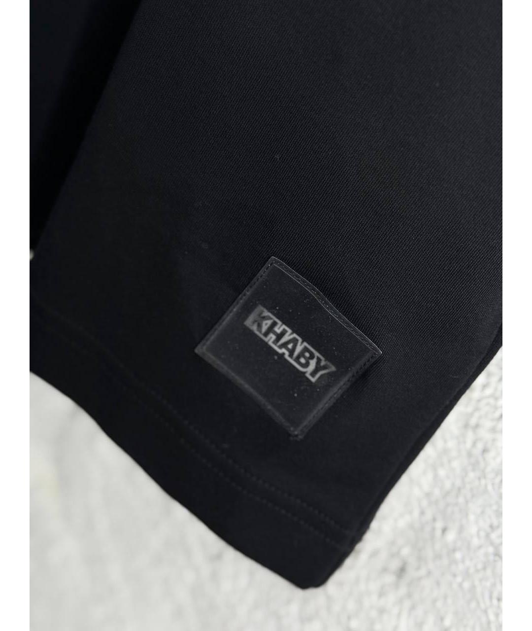 HUGO BOSS Черная хлопковая футболка, фото 7