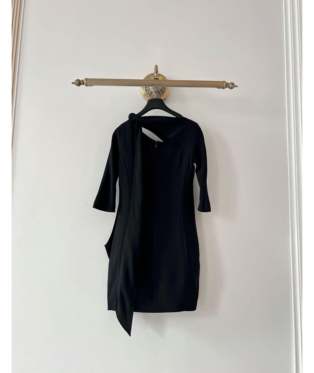 CHRISTIAN DIOR Черное шелковое платье, фото 2