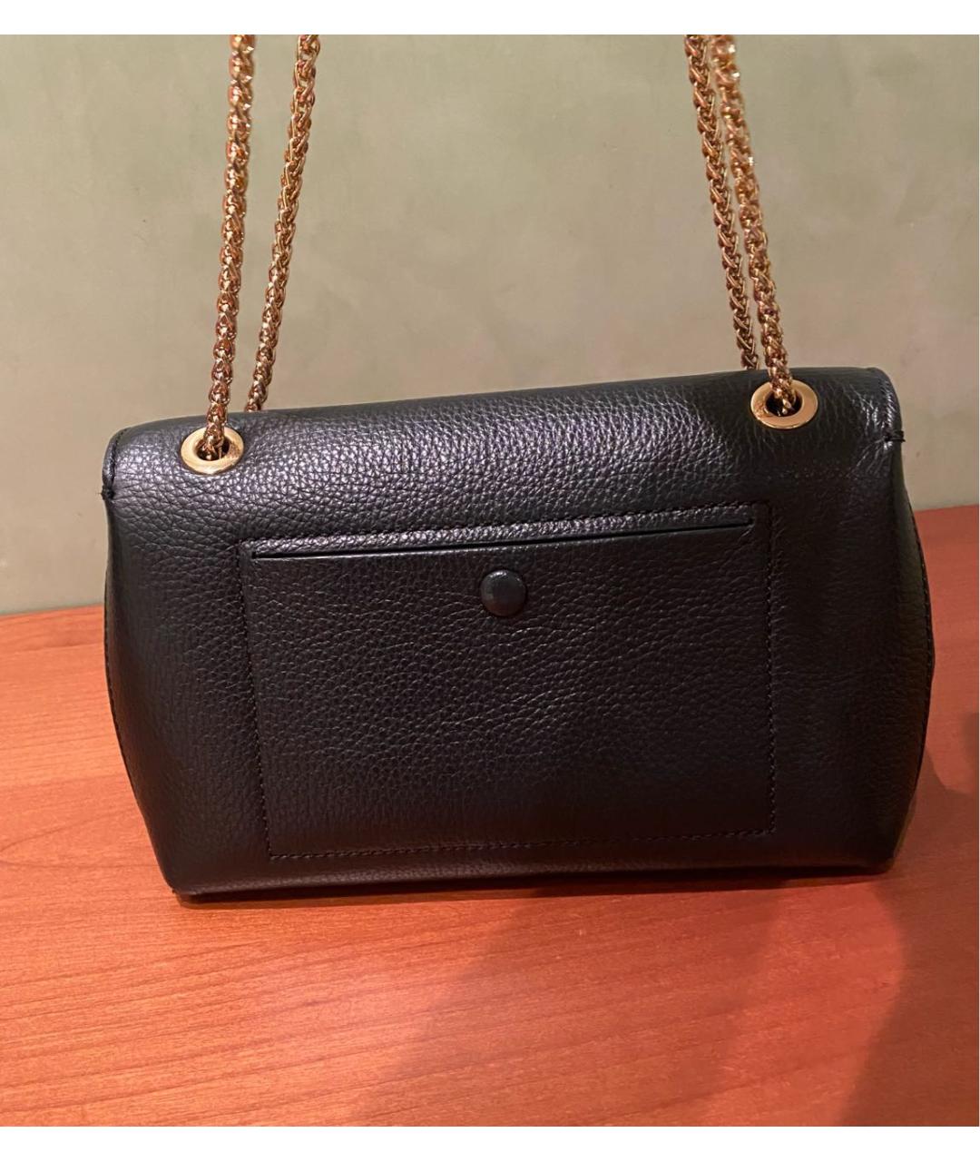 COCCINELLE Черная кожаная сумка через плечо, фото 3