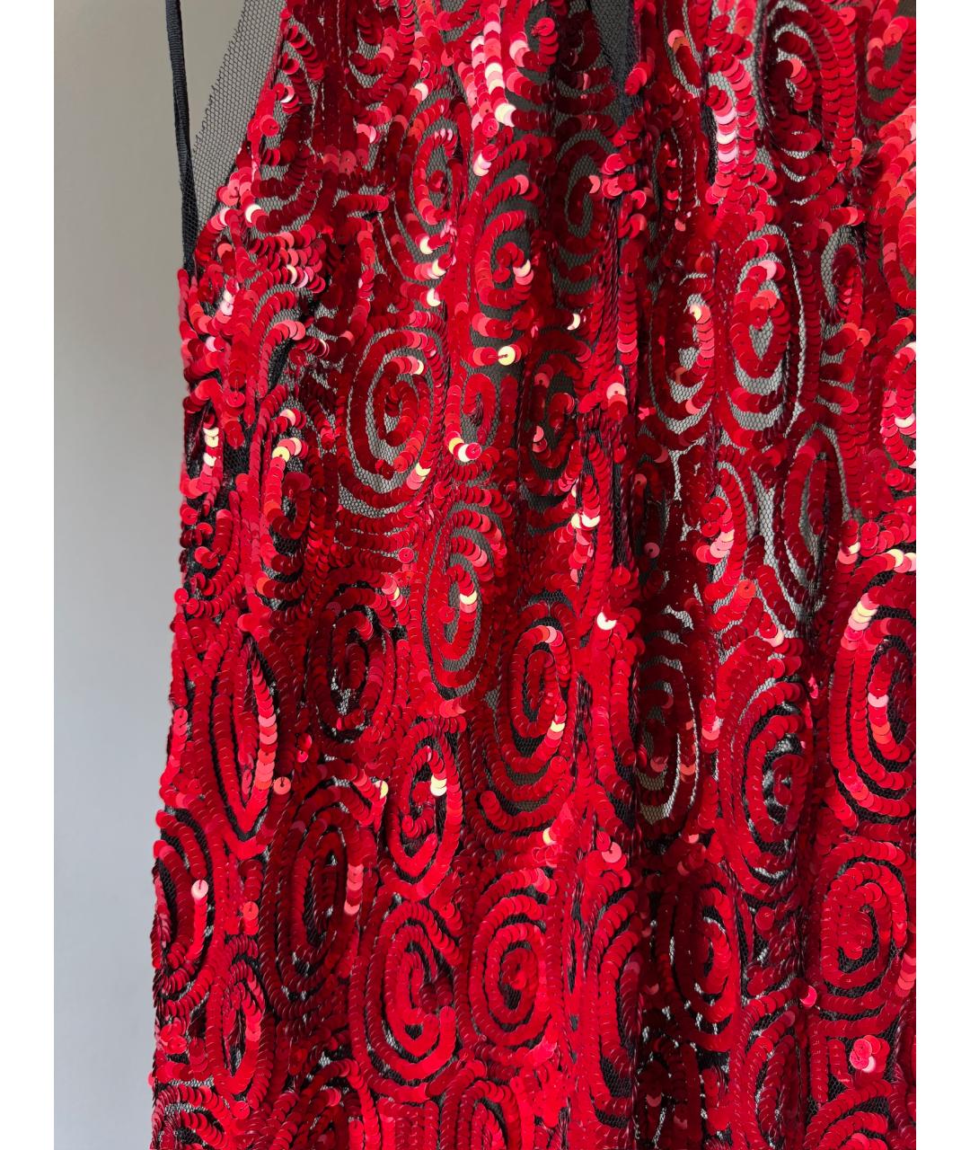 DRIES VAN NOTEN Красное вечернее платье, фото 3