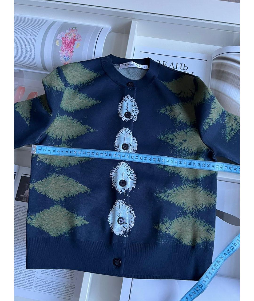 CHRISTIAN DIOR Вискозный кардиган, фото 6