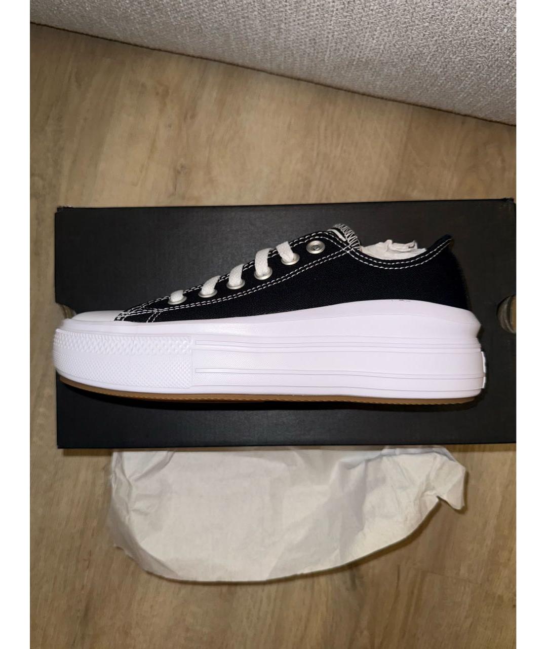 CONVERSE Черные текстильные кеды, фото 7