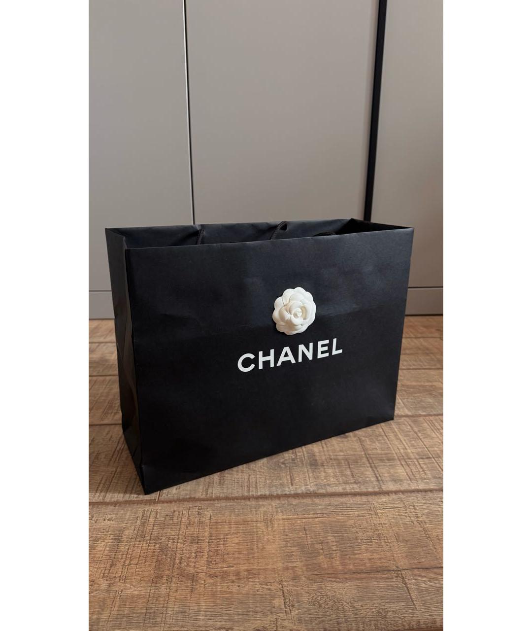 CHANEL Белые кожаные кроссовки, фото 6