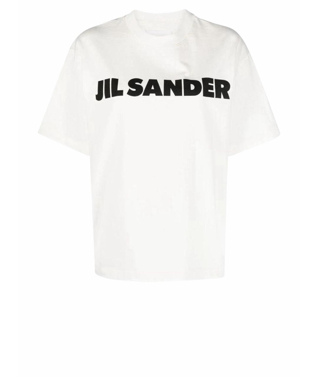 JIL SANDER Белая футболка, фото 1