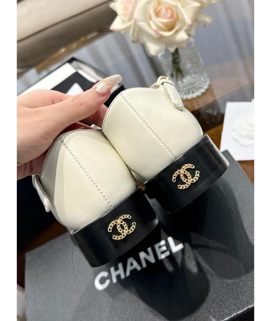CHANEL Мульти кожаные туфли, фото 2