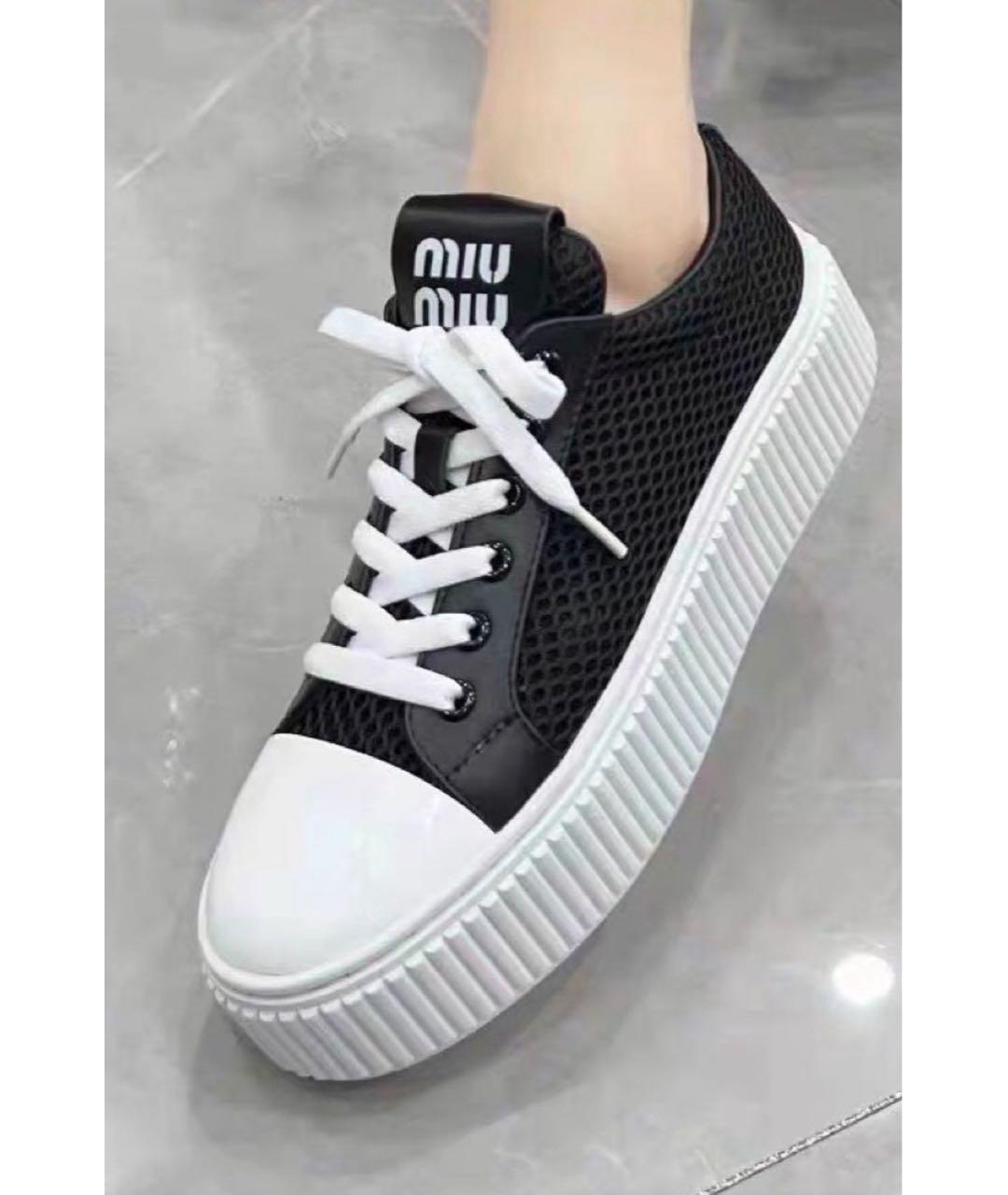 MIU MIU Мульти кеды, фото 2