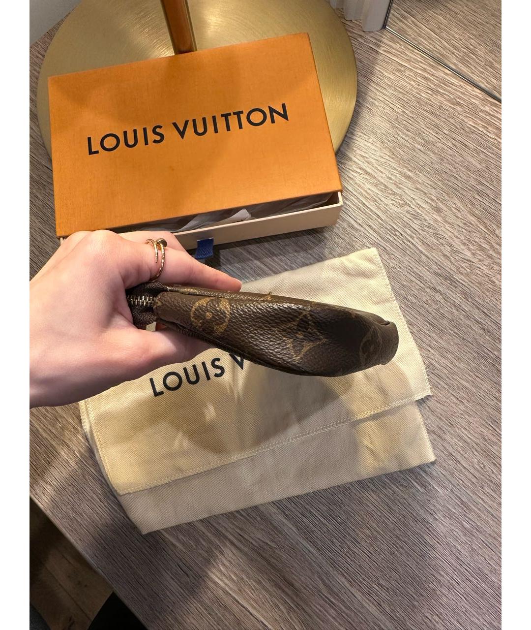 LOUIS VUITTON Коричневая сумка через плечо, фото 5