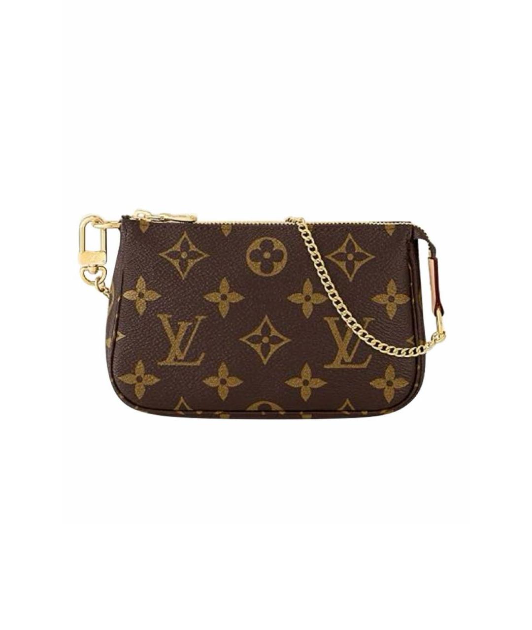 LOUIS VUITTON Коричневая сумка через плечо, фото 9