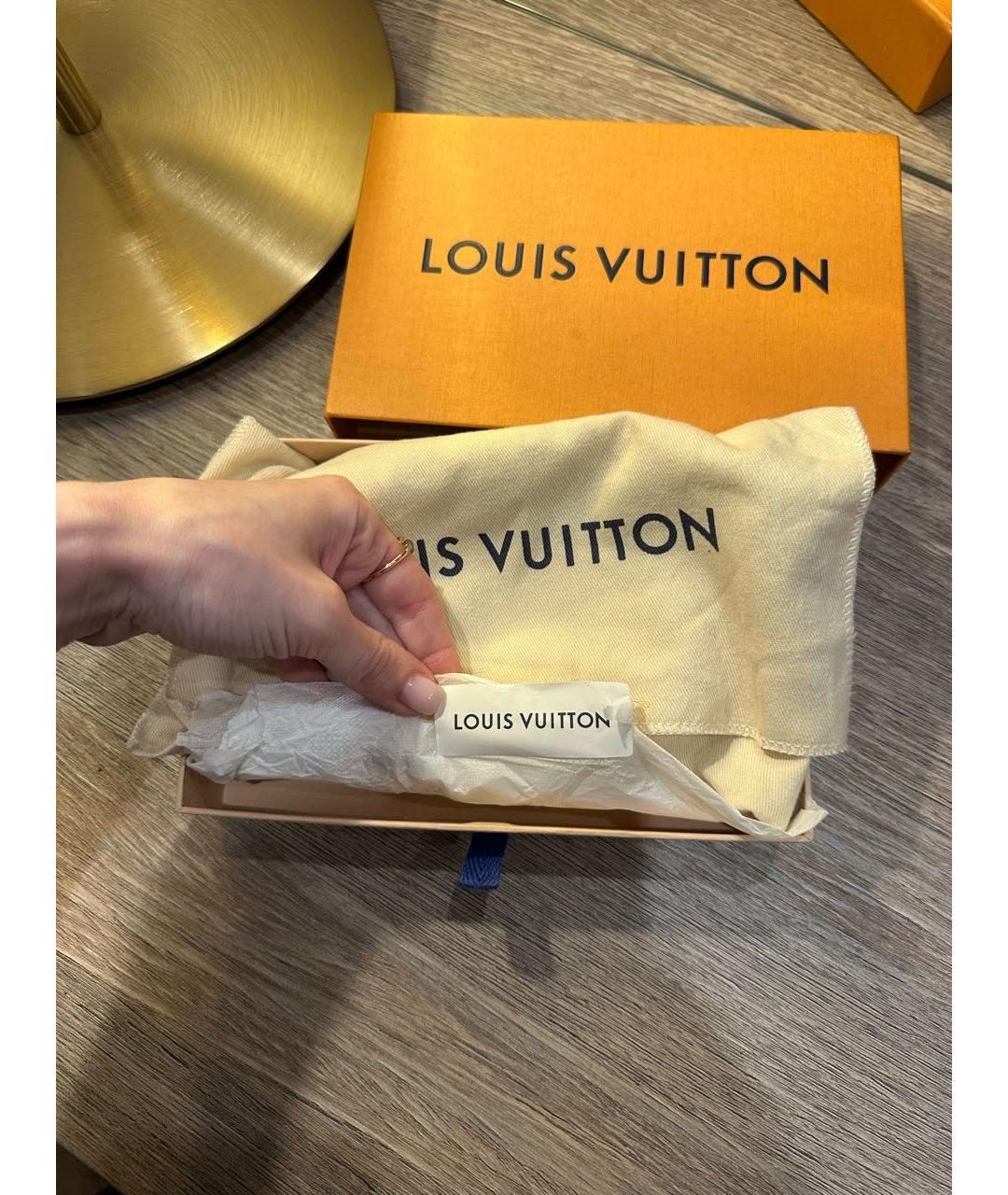 LOUIS VUITTON Коричневая сумка через плечо, фото 8