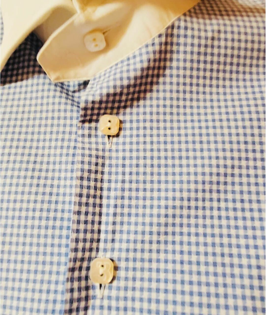 BILLIONAIRE Голубая хлопковая кэжуал рубашка, фото 6