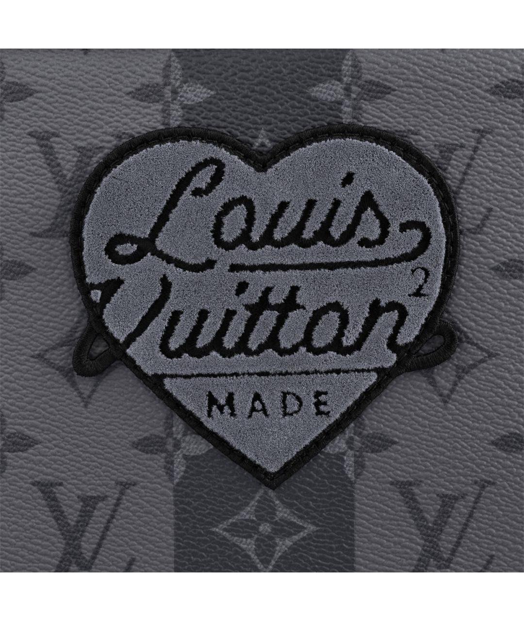LOUIS VUITTON Серая поясная сумка, фото 6