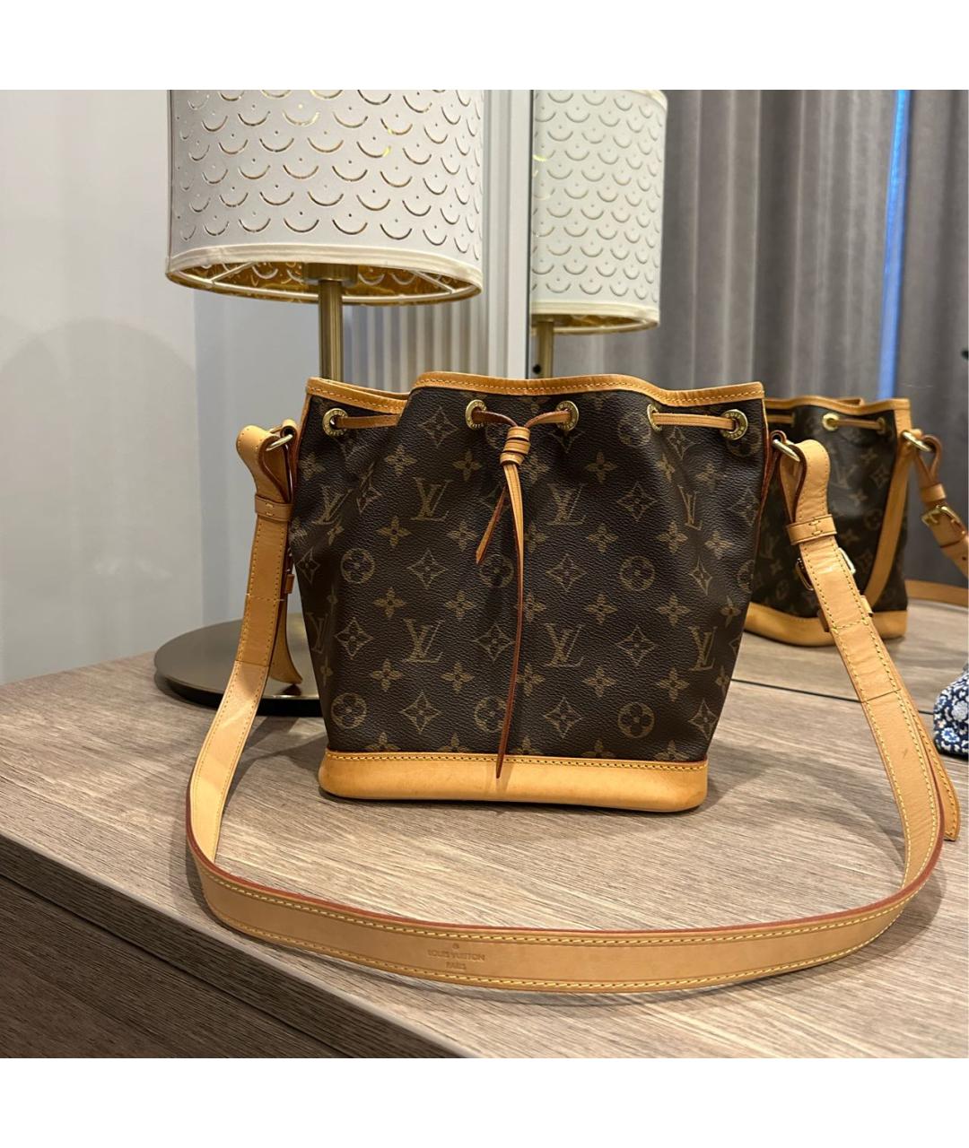 LOUIS VUITTON Коричневая сумка через плечо, фото 2