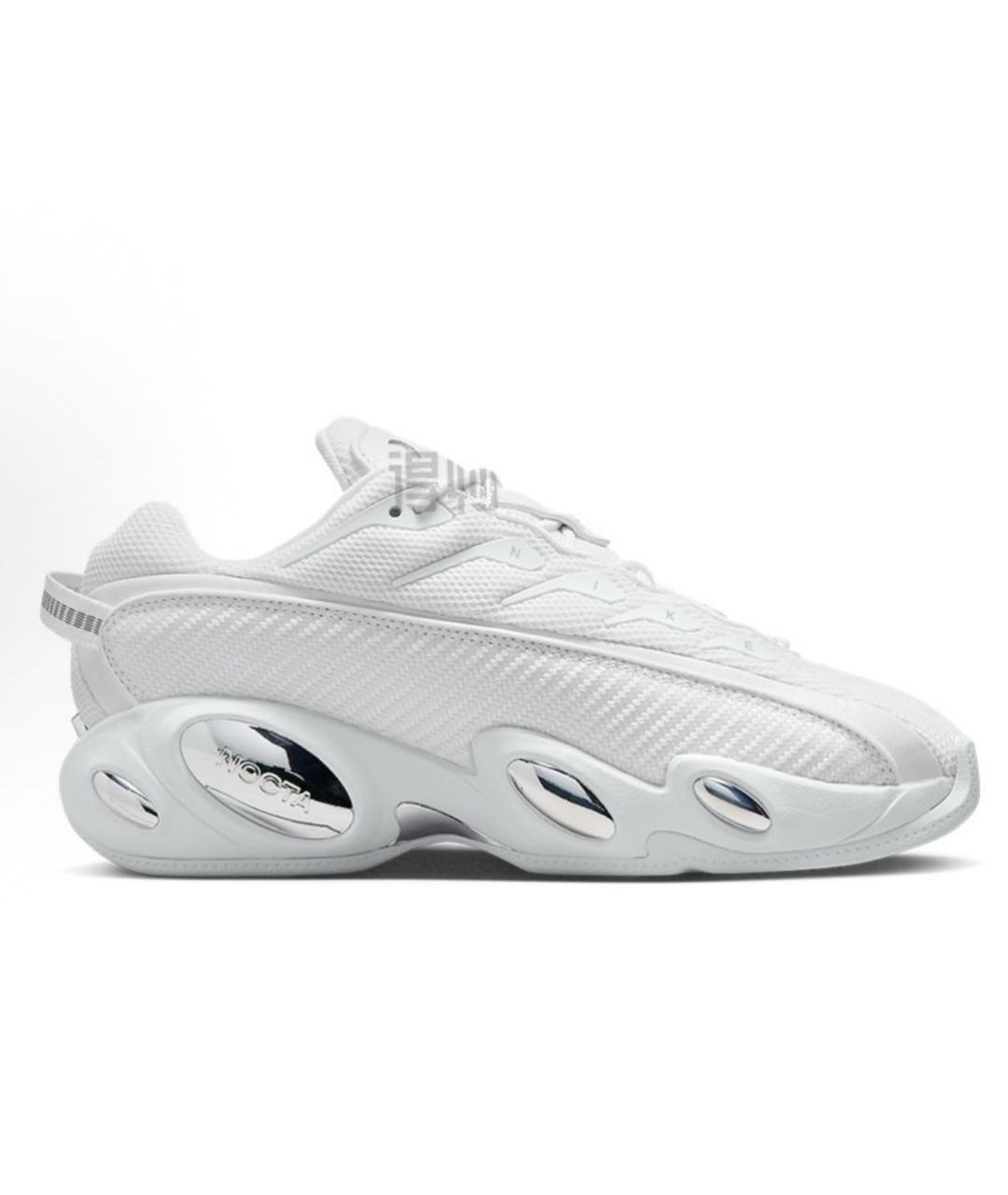 NIKE Белые низкие кроссовки / кеды, фото 2