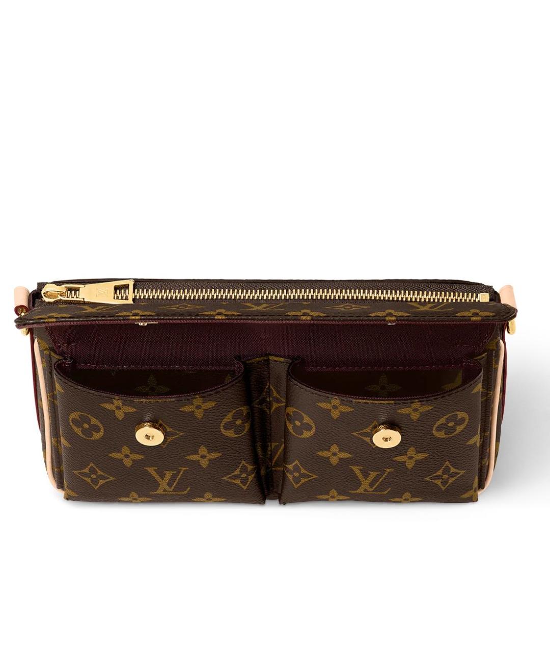 LOUIS VUITTON Коричневая сумка через плечо, фото 2