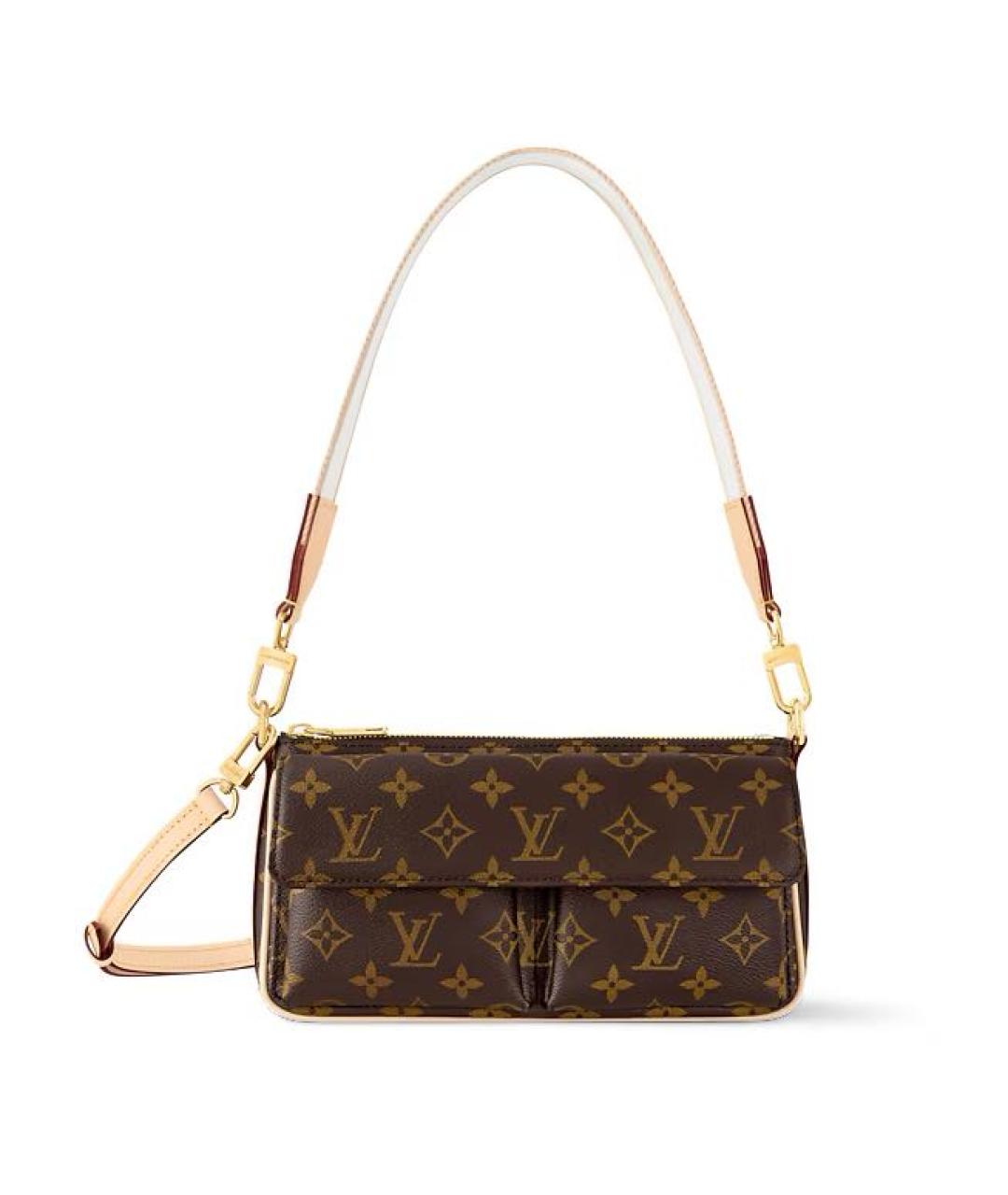 LOUIS VUITTON Коричневая сумка через плечо, фото 1