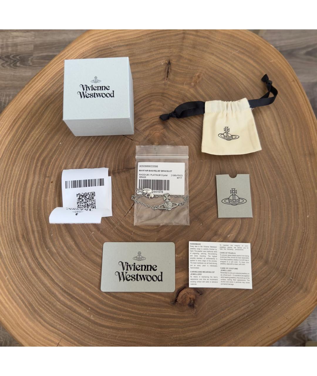 VIVIENNE WESTWOOD Латунный браслет, фото 6
