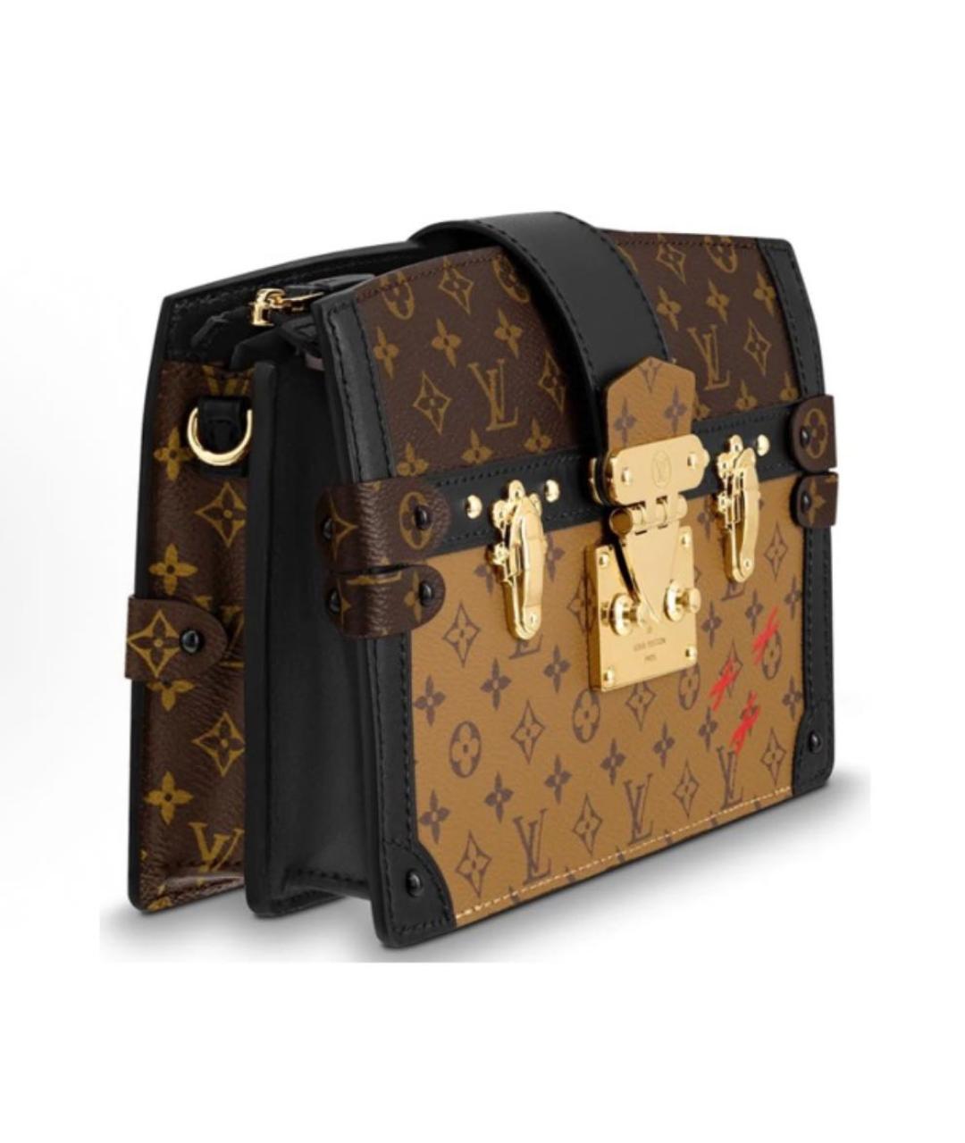 LOUIS VUITTON Коричневая сумка через плечо, фото 2