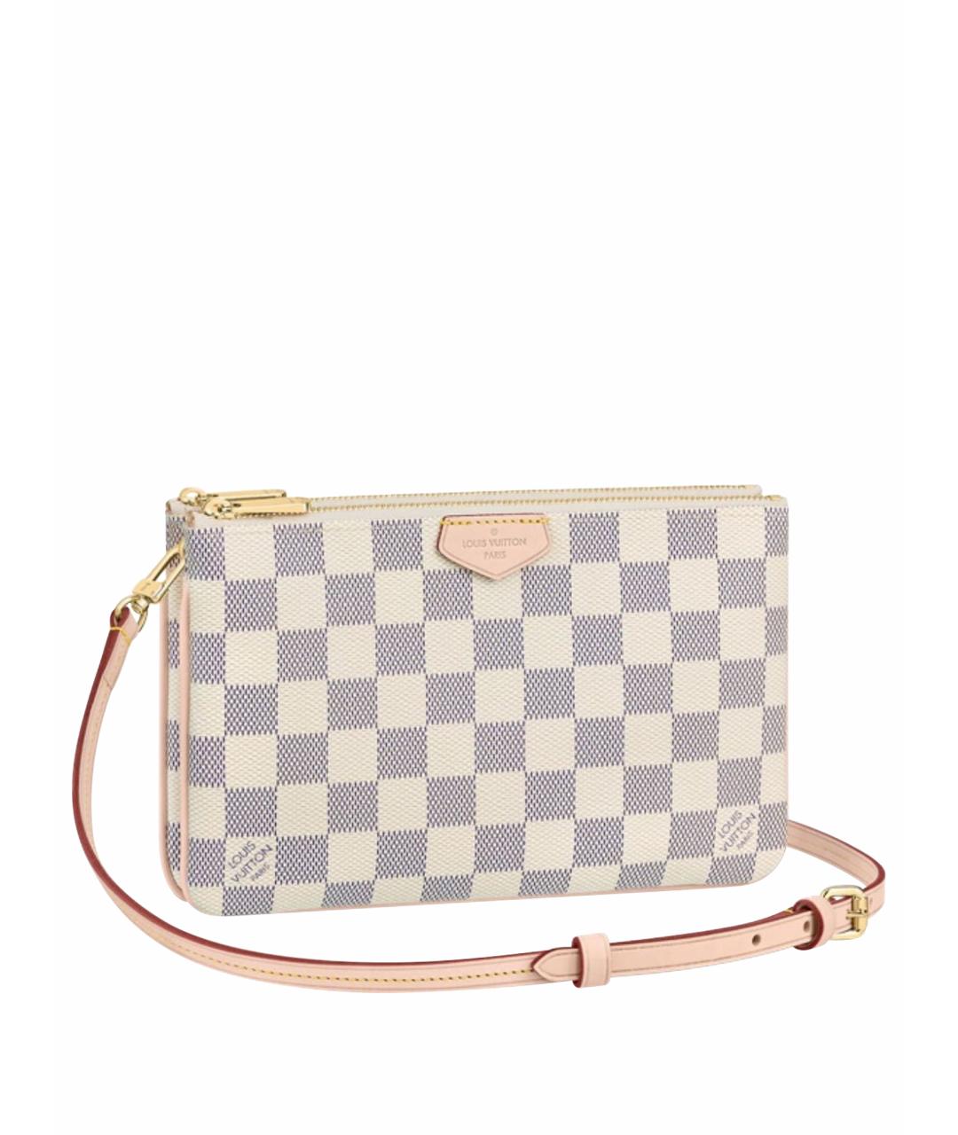 LOUIS VUITTON Белая сумка с короткими ручками, фото 1
