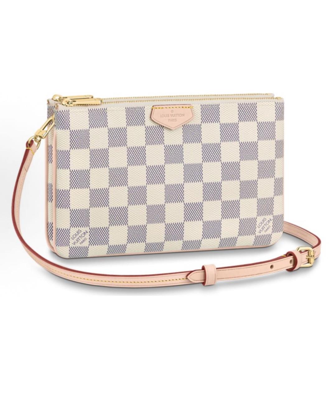 LOUIS VUITTON Белая сумка с короткими ручками, фото 4