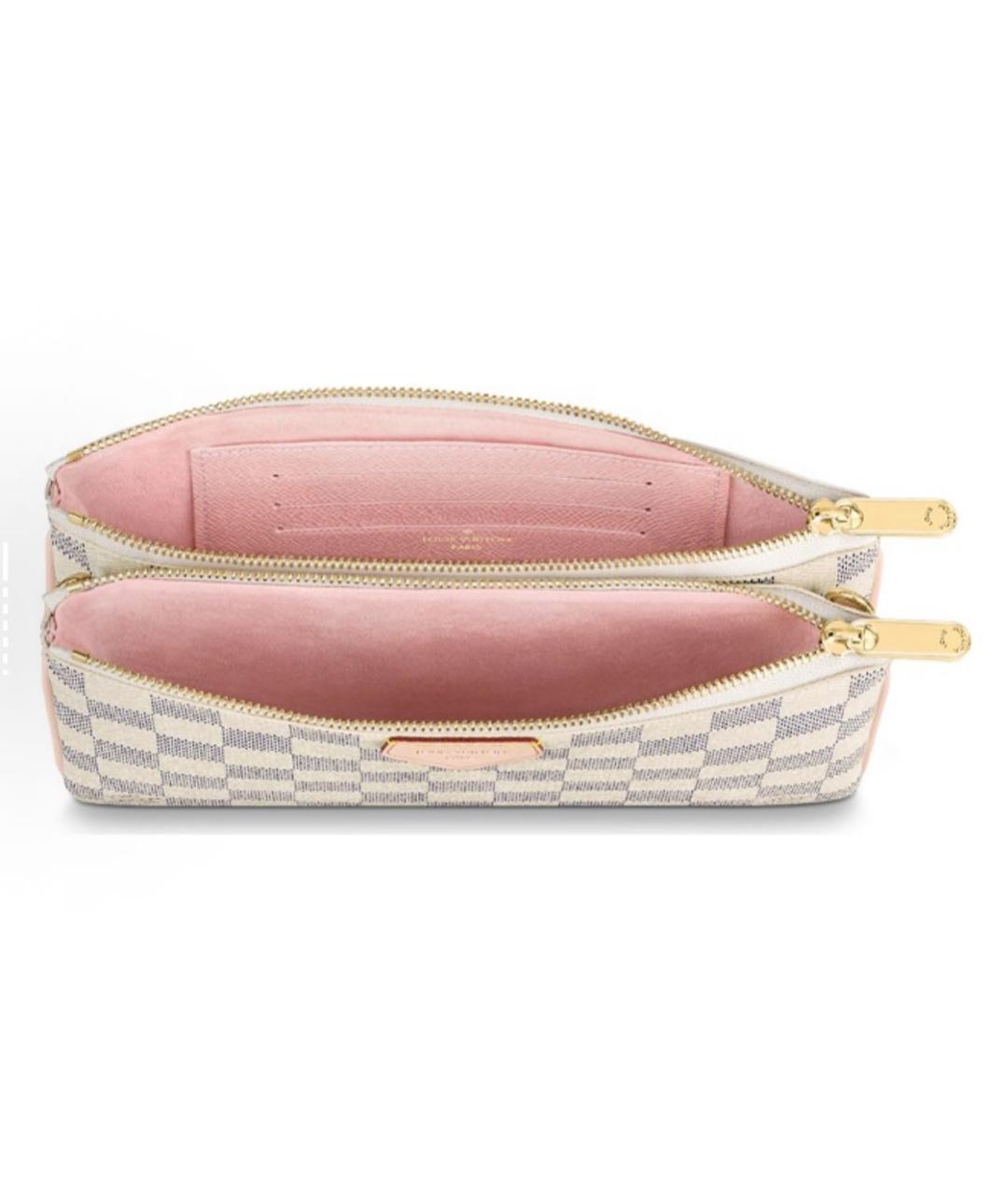 LOUIS VUITTON Белая сумка с короткими ручками, фото 3
