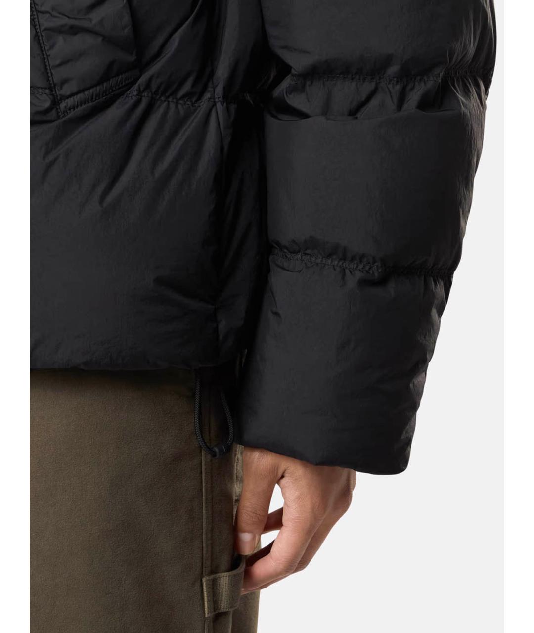 STONE ISLAND Черная полиамидовая куртка, фото 5