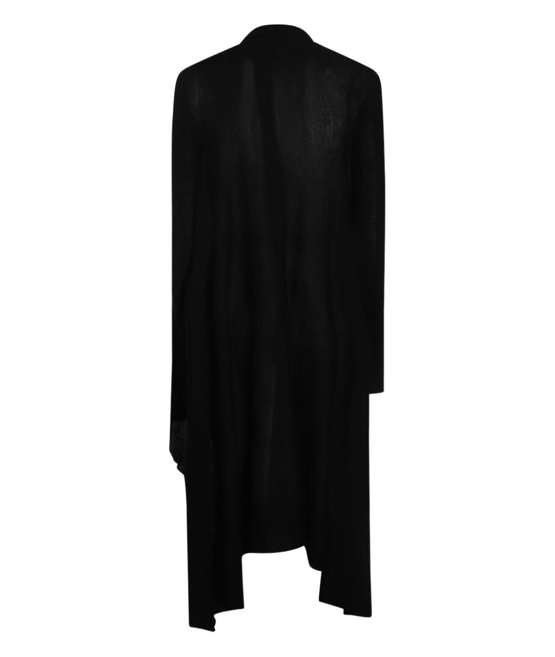 RICK OWENS Черный шерстяной кардиган, фото 2