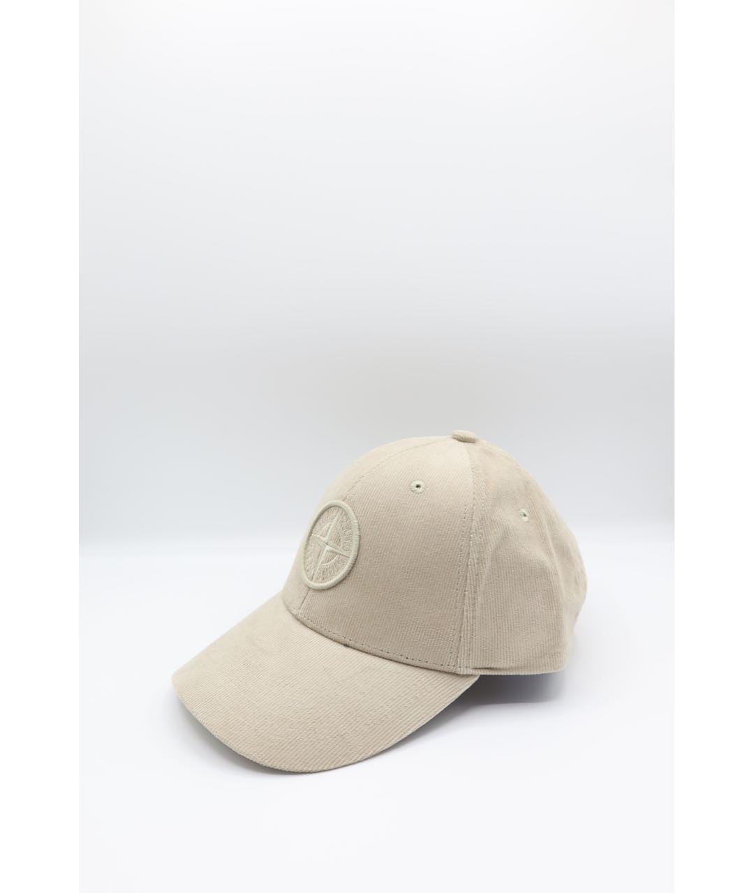 STONE ISLAND Бежевая кепка/бейсболка, фото 5