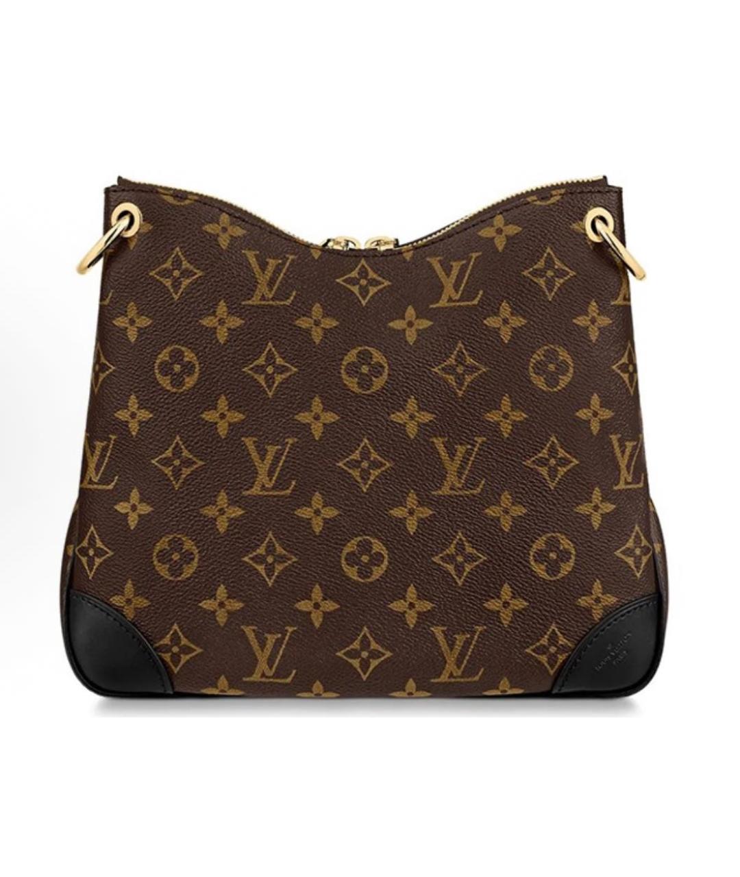 LOUIS VUITTON Коричневая сумка через плечо, фото 3