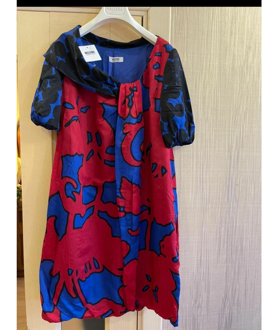 MOSCHINO Мульти хлопковое платье, фото 4