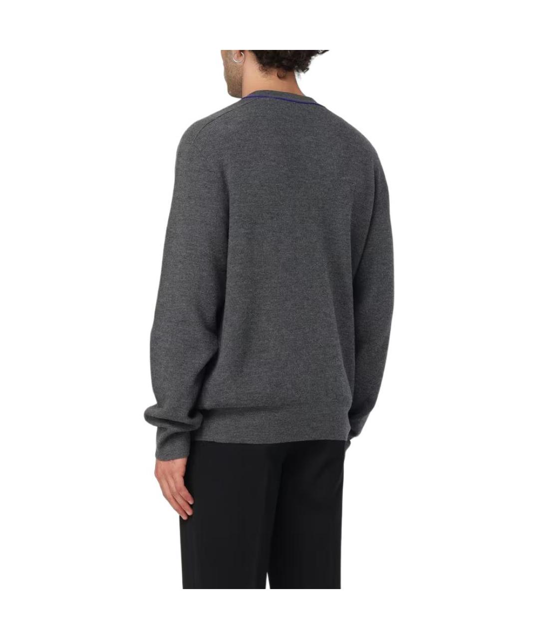 BURBERRY Серый джемпер / свитер, фото 5