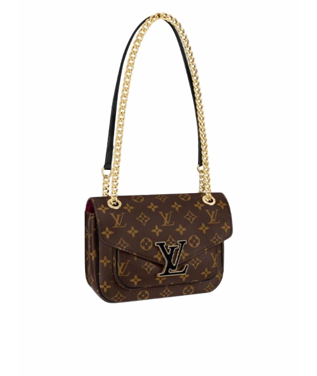 LOUIS VUITTON Коричневая сумка через плечо, фото 1