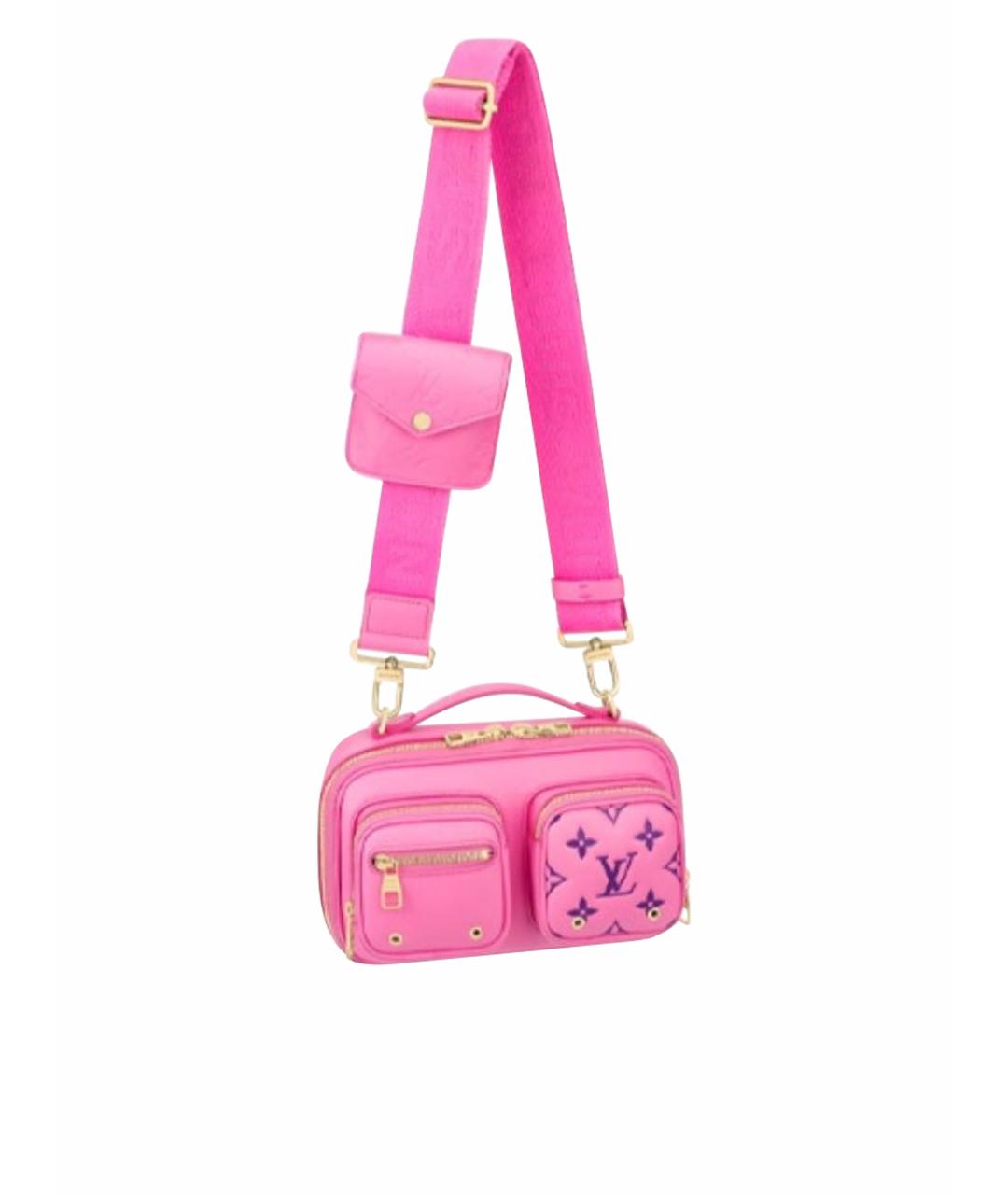 LOUIS VUITTON Розовая сумка с короткими ручками, фото 1
