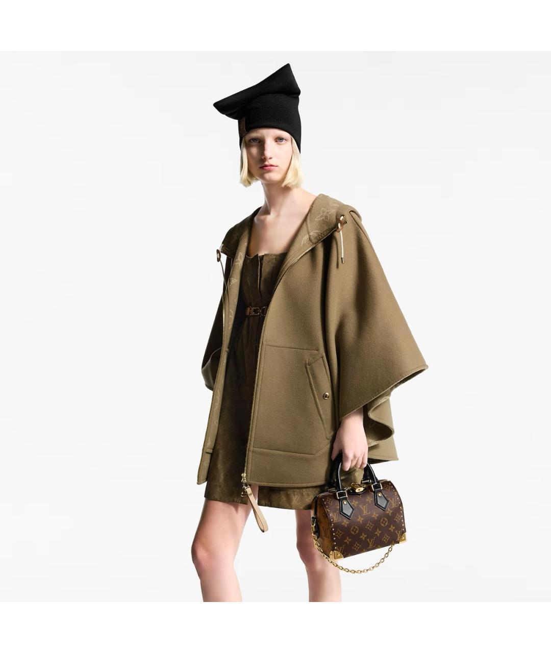 LOUIS VUITTON Коричневая сумка с короткими ручками, фото 5