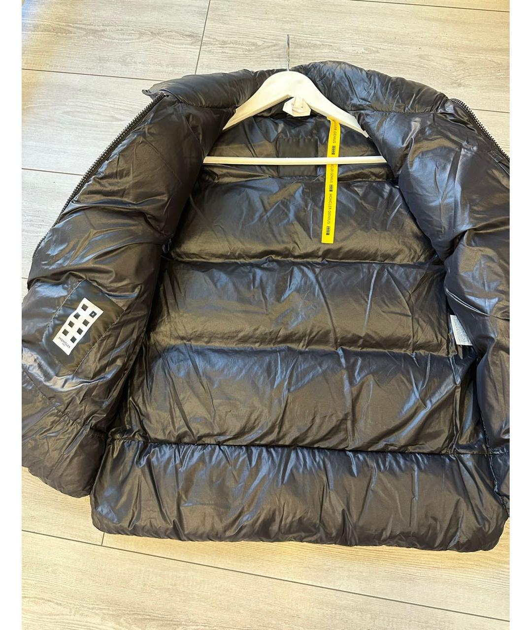 MONCLER Черный жилет, фото 3