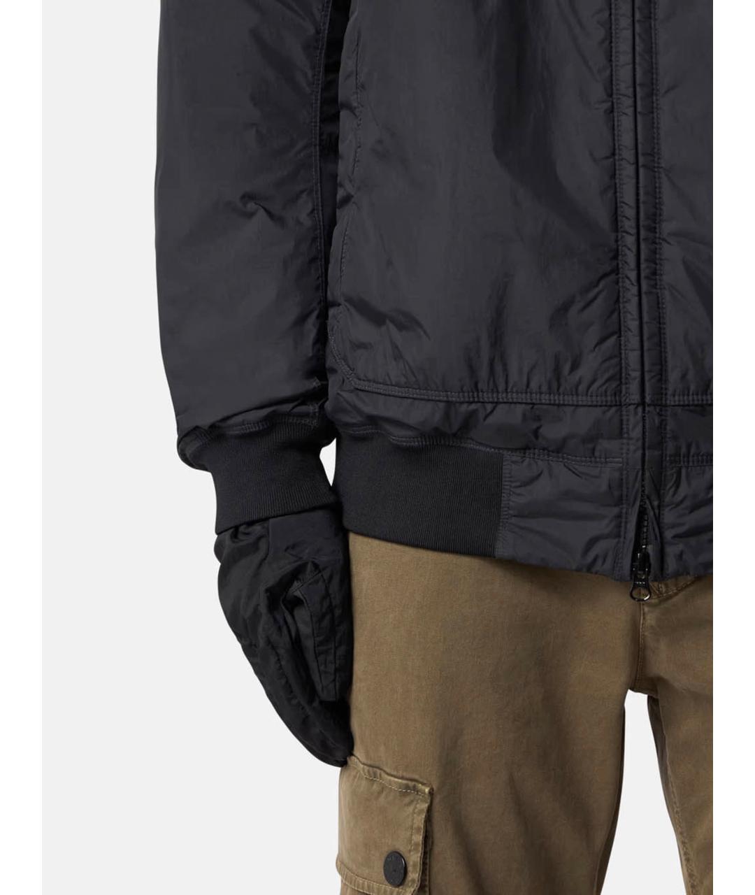 STONE ISLAND Темно-синяя куртка, фото 5