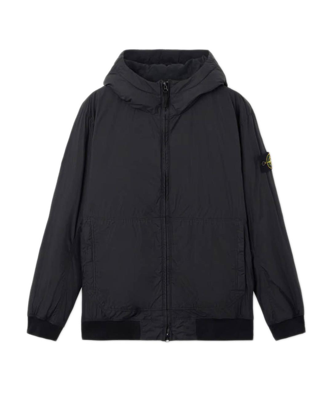 STONE ISLAND Темно-синяя куртка, фото 1