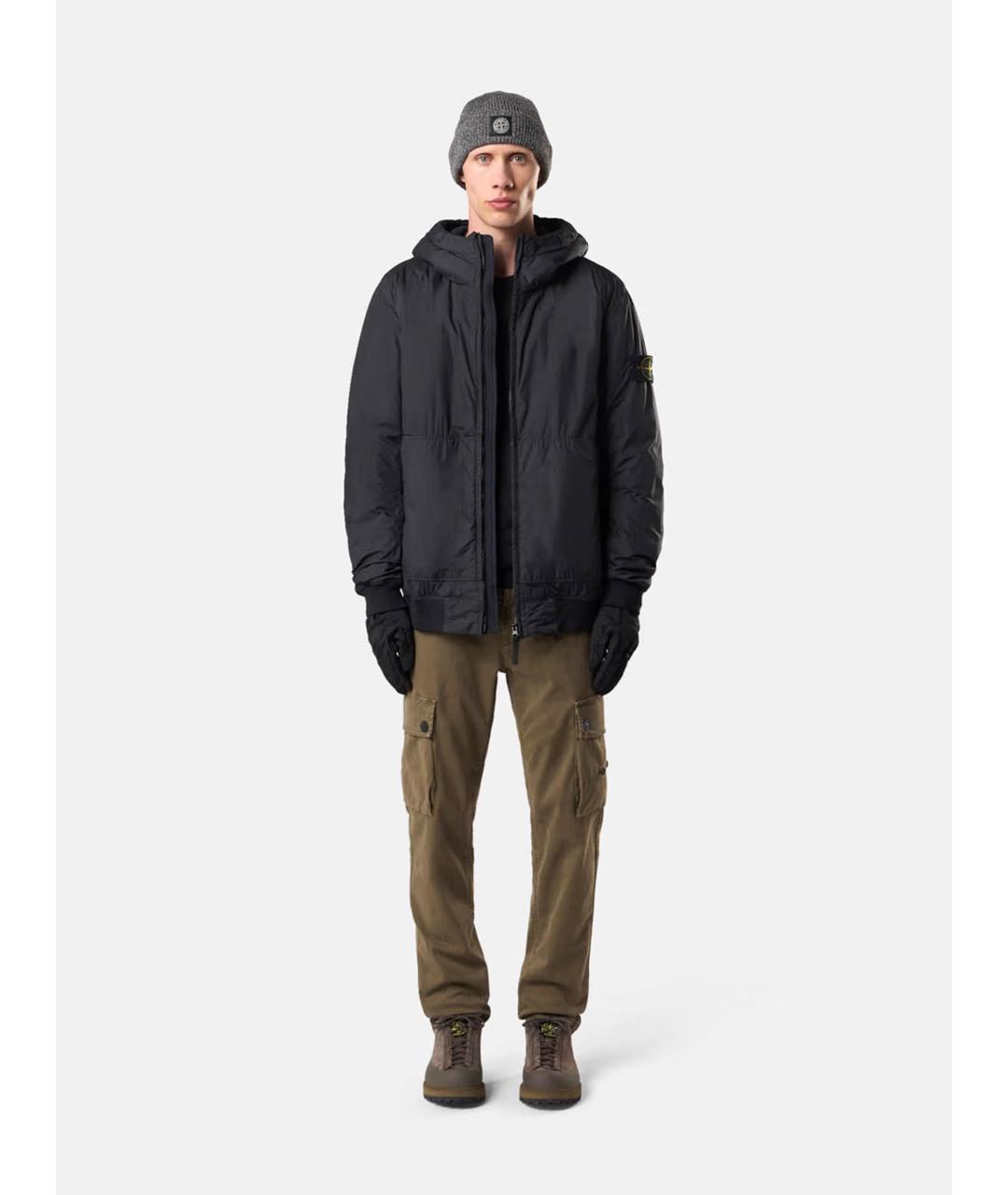 STONE ISLAND Темно-синяя куртка, фото 2