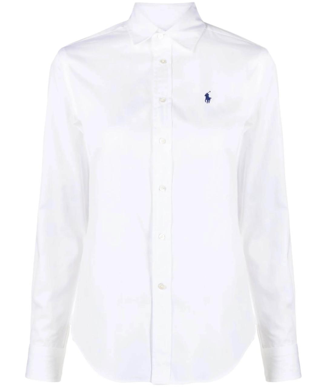 POLO RALPH LAUREN Белая хлопковая рубашка, фото 1
