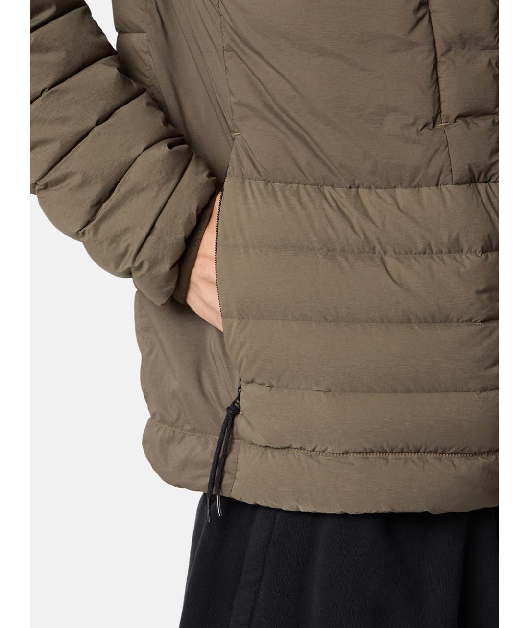 STONE ISLAND Хаки полиамидовая куртка, фото 5